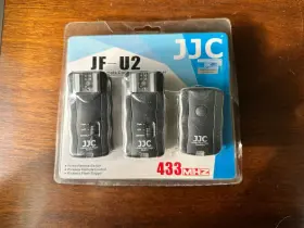 J077 Jjc New 2x Wireless Flash Trigger Remote Shutter
