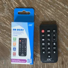 Rm-dslr2 Jjc Infrared Remote For Sony A7 A6000 Nex With Battery Nib