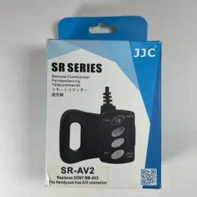 Rm-av2 Jjc Sr-av2 Remote Commander Wired For Sony Av Handycam