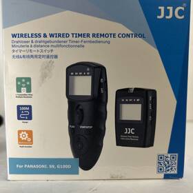 Jjc Wt-868 Cable-d2 Timer Remote Control Shutter Release For Panasonic Lumix S9 G100d Camera