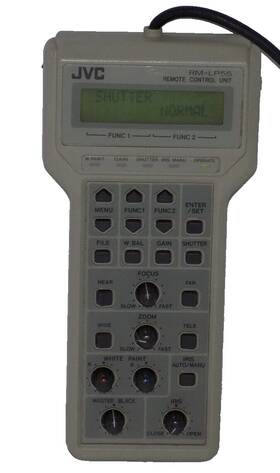 Jvc Rm-lp55u Camera Remote Control Units With 20ft Cable Length - Working