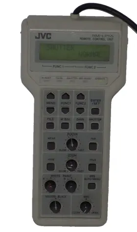 Rm-lp55u Jvc Camera Remote Control Units With 20ft Cable Length - Working