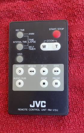 Jvc Rm-v5u Genuine Remote Control Unit Accessory