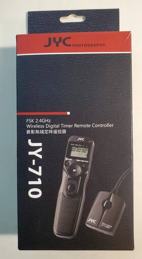 Jyc Jy-710-c1 Jy-710 Fsk 2.4 Ghz Wireless Digital Timer Remote Camera Controller For Canon
