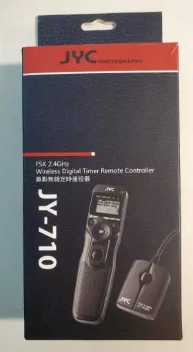 Jy-710-c1 Jyc Jy-710 Fsk 2.4 Ghz Wireless Digital Timer Remote Camera Controller For Canon