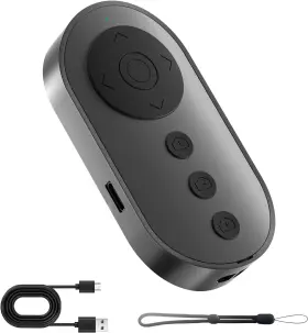 Mairan 726084222939 Bluetooth Camera Remote Shutter With Zoom And Front/rear Switch For Photo