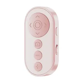 Mrrc013 Mairan Bluetooth Camera Remote Shutter With Zoom And Front/rear Switch Pink