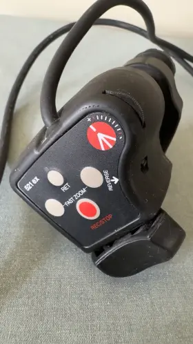 Pmw-ex3 Manfrotto 521ex Zoom Remote For Pmw And Pmw-ex1 /