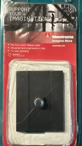 Bgmsq6pl Manfrotto Msq6pl Quick Release Plate For Q6 Top Lock System