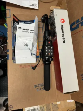 Mvr901epla Manfrotto 523pro Lanc Professional Remote Zoom Control Untested/read