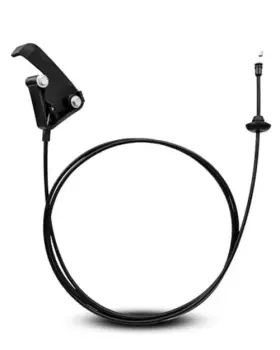 Reyqgkflx0419swq Meiyatec Hood Release Cable And Pull Handle Fit For Dodge Ram 1500 2500 3500 1994-2005