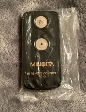 Minolta 043325710483 Rc-3 Wireless Infrared Remote Control For 35mm Cameras Dslr Open Box