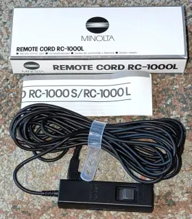 8771-200 Minolta Rc1000l Remote Shutter Cord For Dimage 7i A1 A2 5d And 7d Digital Camer