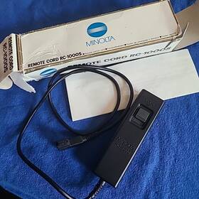 Minolta Rc-1000s Remote Cord With Manual