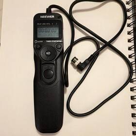 Neewer Eza-n1 Wired Timer Shutter Release Remote For Nikon With Lcd Display