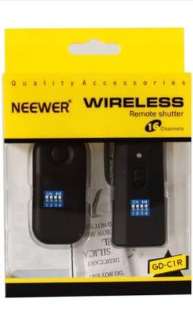 Neewer Gd-c1r Wireless Remote Shutter Model 16-channels 1