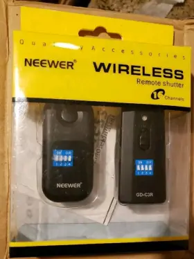 Rs-80n3 Neewer Gd-c3r Wireless Remote Shutter 16 Channels For Canon Cord