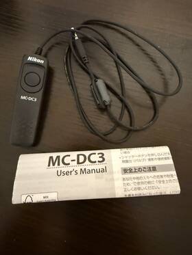 Nikon 27241 Mc-dc3 Shutter Release For Z5ii And Z50ii Cameras - Read Description