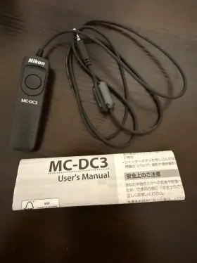Mc-dc3 Nikon 27241 Shutter Release For Z5ii And Z50ii Cameras - Read Description