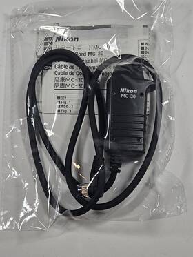 Nikon Mc-30a Mc-30 Remote Shutter Release Cord For D3 D3s D3x D4 D200 D300 D700 800 810