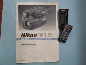 Nikon Rmt-507n Remote Control And Vn-320 Camcorder Oem Manual