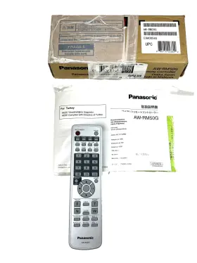 Aw-rm50g Panasonic Wireless Remote Control For Ptz Cameras With Manual