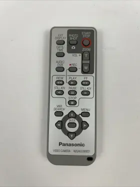 N2qaec000021 Panasonic Genuine Oem Video Camera Camcorder Remote Control