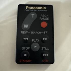 Panasonic Veq1697 Remote Control For Camcorder Nv-s88b. Vsqw0031