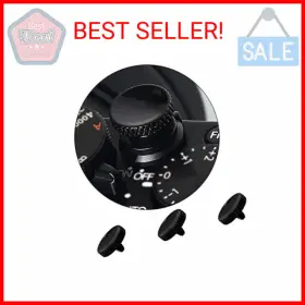 Panzong 445017850881 Soft Shutter Release Button 3 Pack Black High-end Pure Copper Camera B
