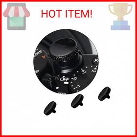 Panzong 894805343846 Soft Shutter Release Button 3 Pack Black High-end Pure Copper Camera B
