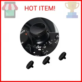 Panzong 894805343846 Soft Shutter Release Button 3 Pack Black High-end Pure Copper Camera B