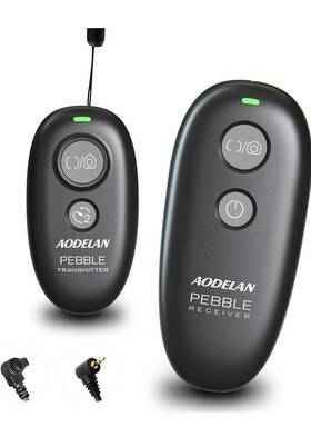 Pebble 2906 Aodelan Wireless Shutter Remote Works 80 Meters Srr-pebble