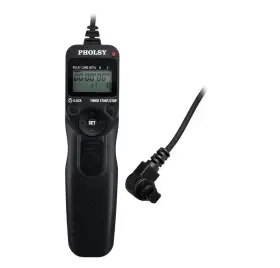 Pholsy 730440813426 C8 Timer Remote Control Cable With Intervalometer Compatible Eos R5 6d Ii 1