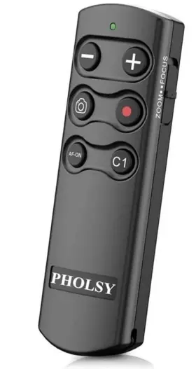 Rmt-p1btb Pholsy Wireless Remote Commander For Sony Ilce-a1 A6400 A6600 A6700 A7c A7m3