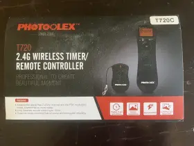 T720 Photoolex New 2.4g Wireless Timer/remote Controller For Cameras Nib Nikon