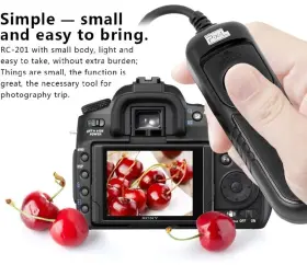 B07s3mbs57 Pixel Rc 201 Dc2 Wired Shutter Release Control For Nikon D750 D610 Z6 Z7 Dslr Camera
