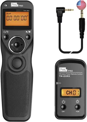 Lysb01gc1ushu-electrncs Pixel Tw-283 E3 Wireless Shutter Release Remote Control Compatible For Canon