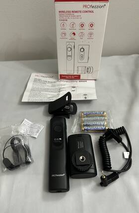 Profezzion 940202352160 Wireless Shutter Release Remote For Canon Rebel T6i T5i T4i T3i T2i Camera - New