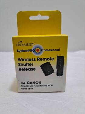 Promaster 029144018108 Systempro Professional Shutter Release For Canon