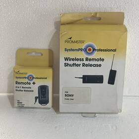 Promaster 029144019433 Wireless Remote Shutter Release For Sony #1943 #3966 Open Box