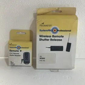 3966 Promaster 029144019433 Wireless Remote Shutter Release For Sony #1943 #3966 Open Box