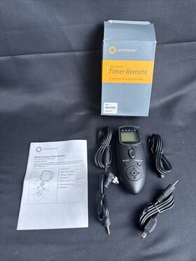 Promaster 029144030773 Multi Function Timer Remote Shutter Release For Nikon Code 3077