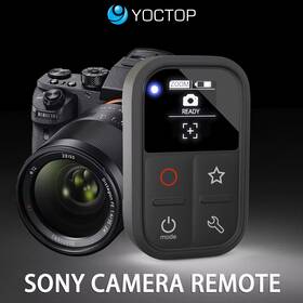 Proxxi Ysg05s Wireless Remote Control For Sony Cameras With Oled Screen Compatible Rmt-p