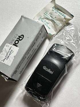 Rollei 021136112500 Remote Release Ir Rc 6z Control Boxed New Old Stock