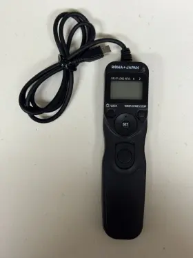 Tc-2011 Rowa Japan Timing Remote Switch Lcd Pro For Select Sony Cameras