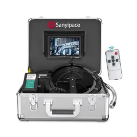 Sanyipace F927adfb-65ft/20m Drain Camera Sapphire Lens Remote Control 5x Zoom In 1080p Fhd