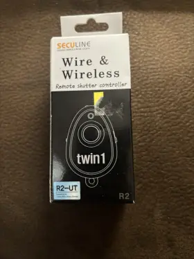 Twin-1 Seculine 049822902024 R2-ut Universal Wireless/wired Remote Shutter Release