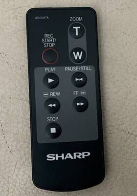 Sharp G0008ta Original Camcorder Remote Control