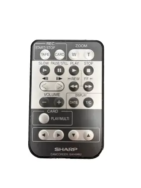 Ga149wj Sharp Genuine Camcorder Remote Oem Free Shipping Has No Battery Cover