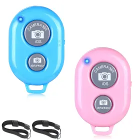 1228bud-3608 Skoutag 2 Pack Wireless Camera Remote Control - For Iphone And Android